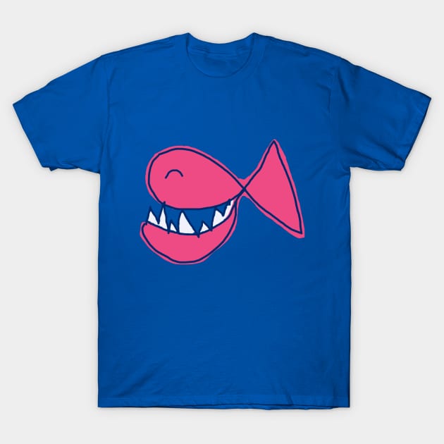 SMILING FISH T-Shirt by NYWA-ART-PROJECT